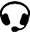 Symbol für kabelgebundenes Headset
