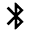 Symbol „Bluetooth aktiviert“