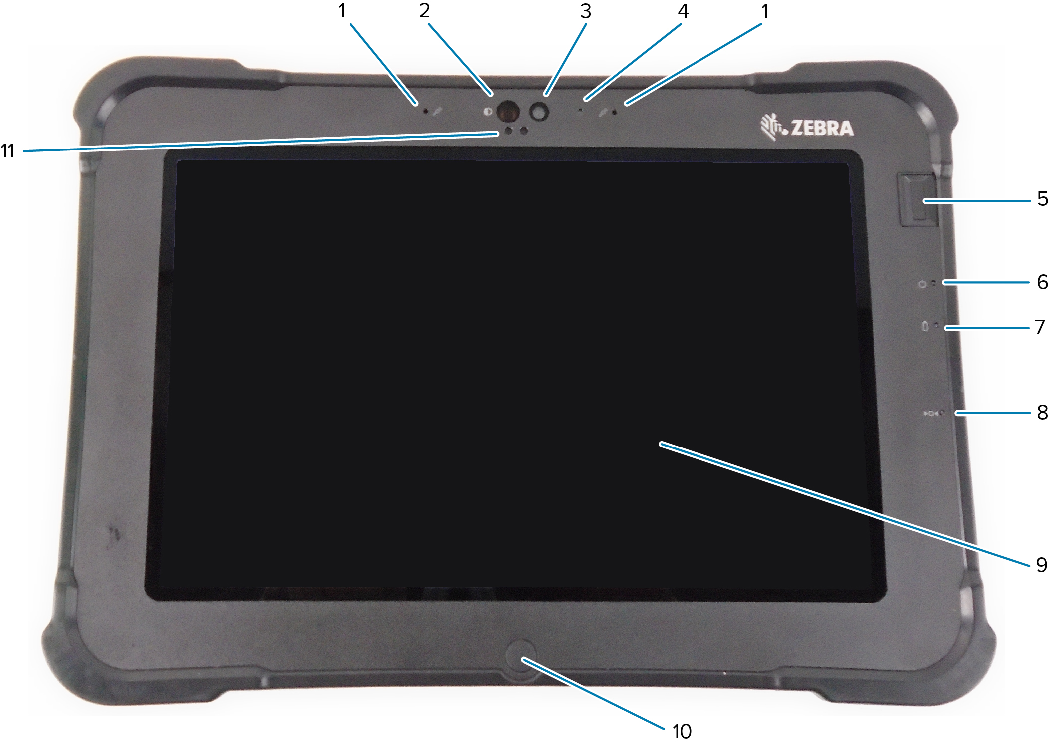 XSLATE L10ax – Vorderansicht