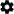 A gear icon.