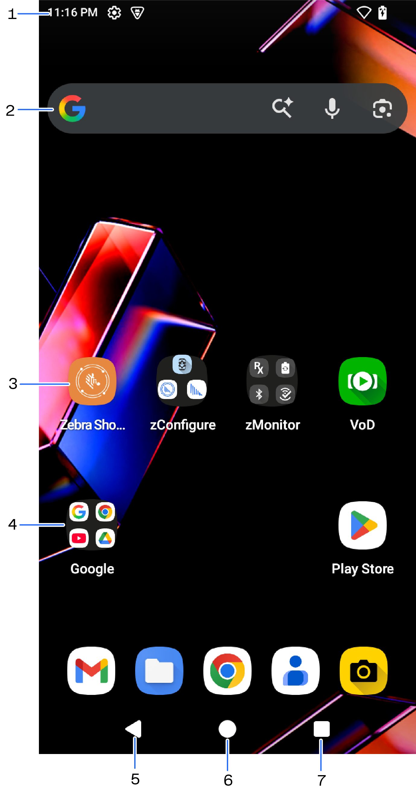 Home Screen
