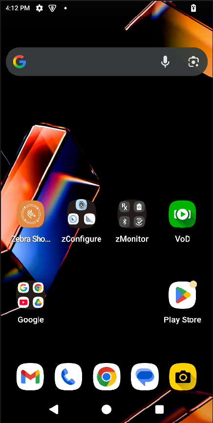 FR55 Home Screen