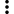 Menu icon with three horizontal dots.