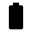 an icon depicting that the main battery is fully charged.