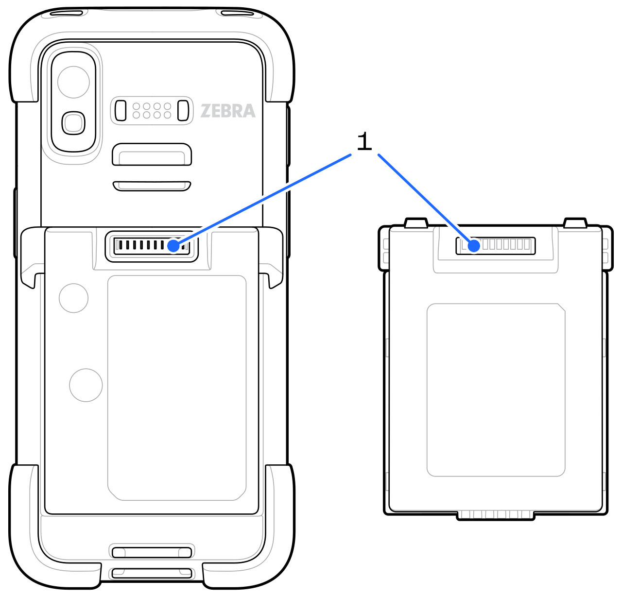 Image of battery connector.