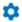 A gear icon