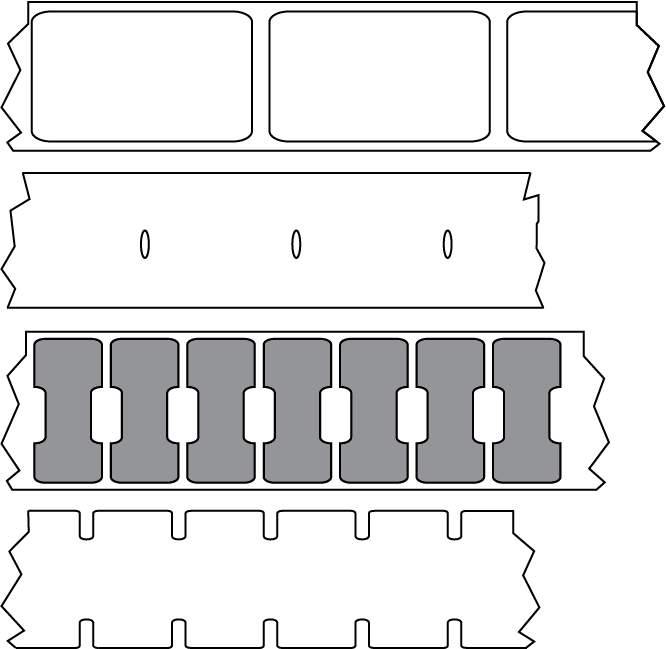 Gap/Notch label type