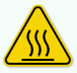 This is an image of an icon showing hotparts.