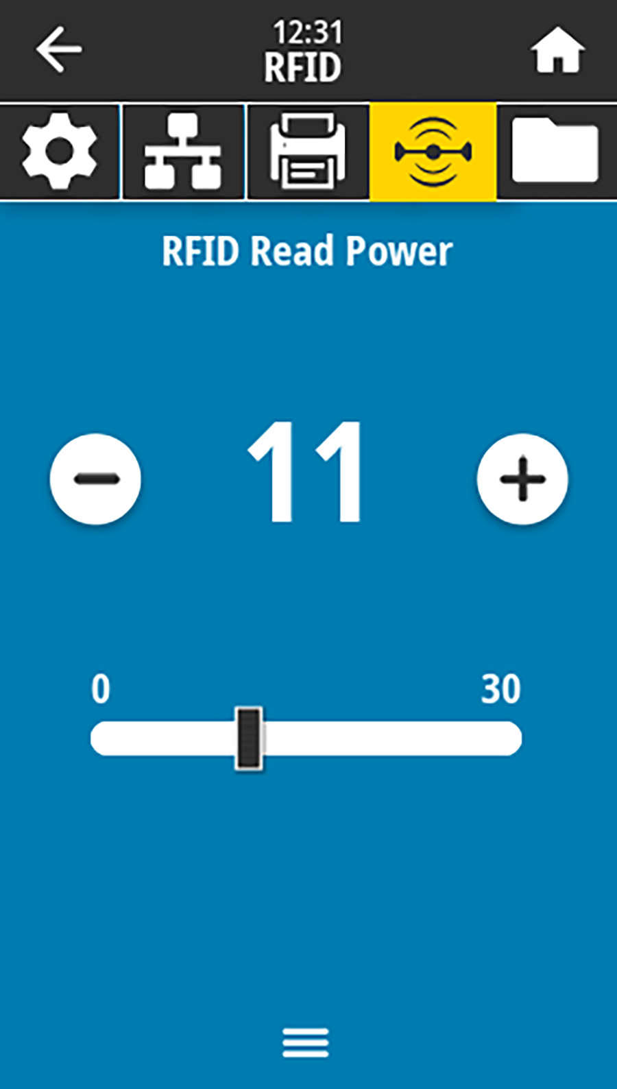 RFID Read Power