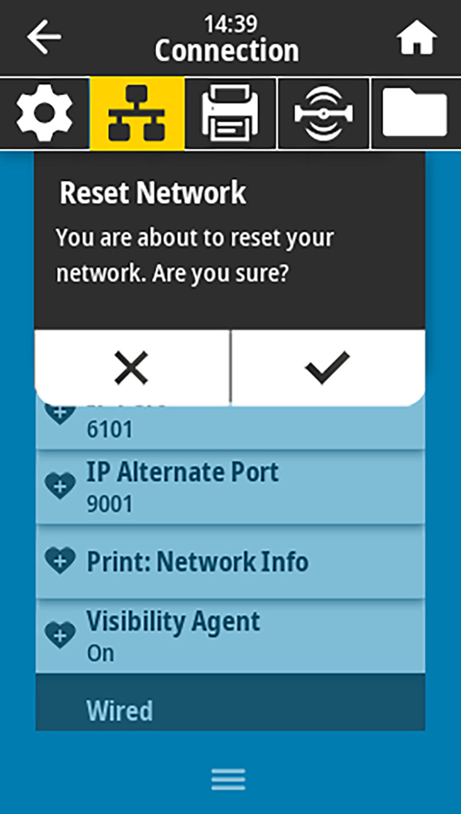 Reset Network