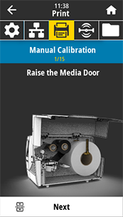 Media calibration graphic 1