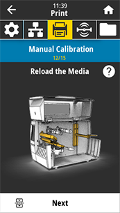 Media calibration graphic 12