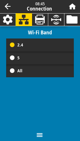 Wi-Fi&nbsp;Band