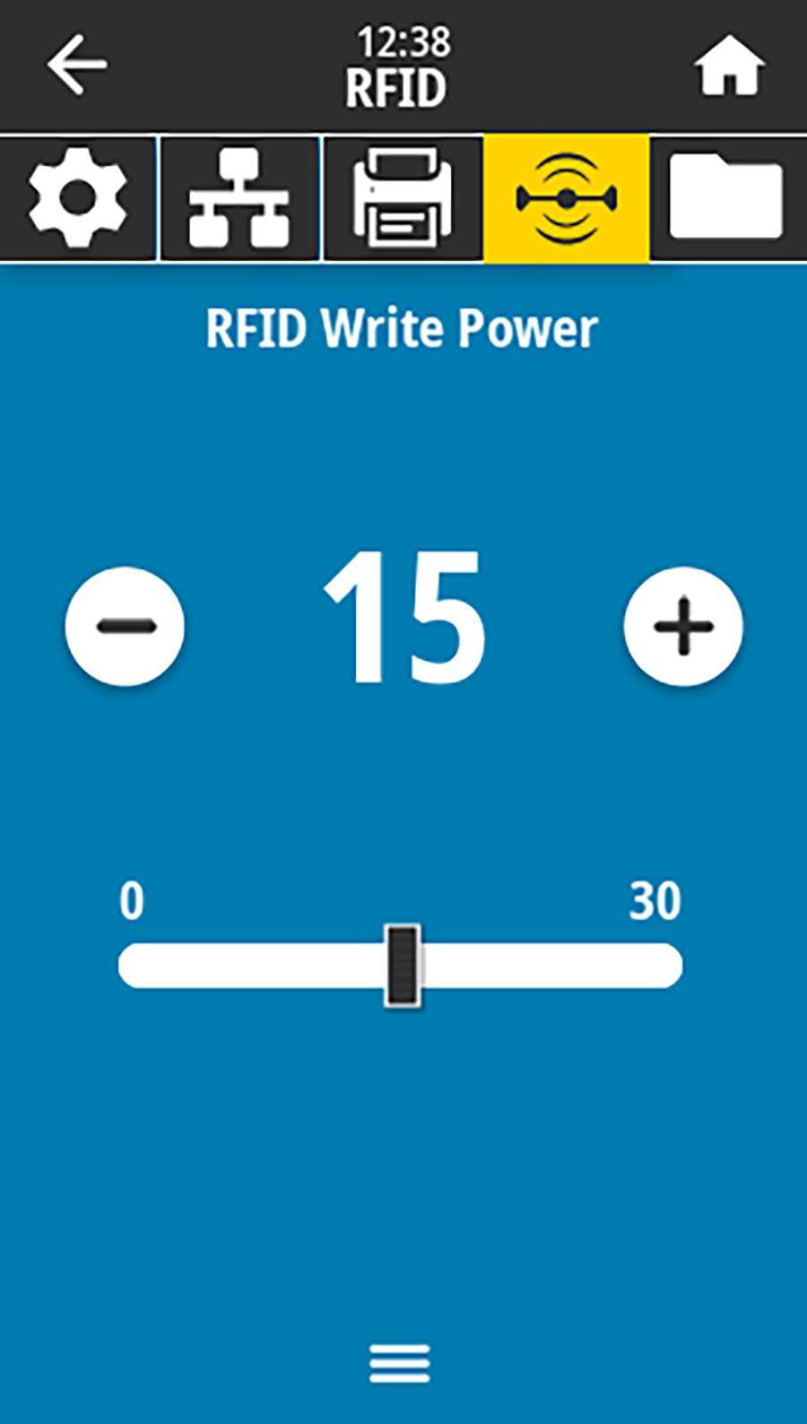 RFID Write Power