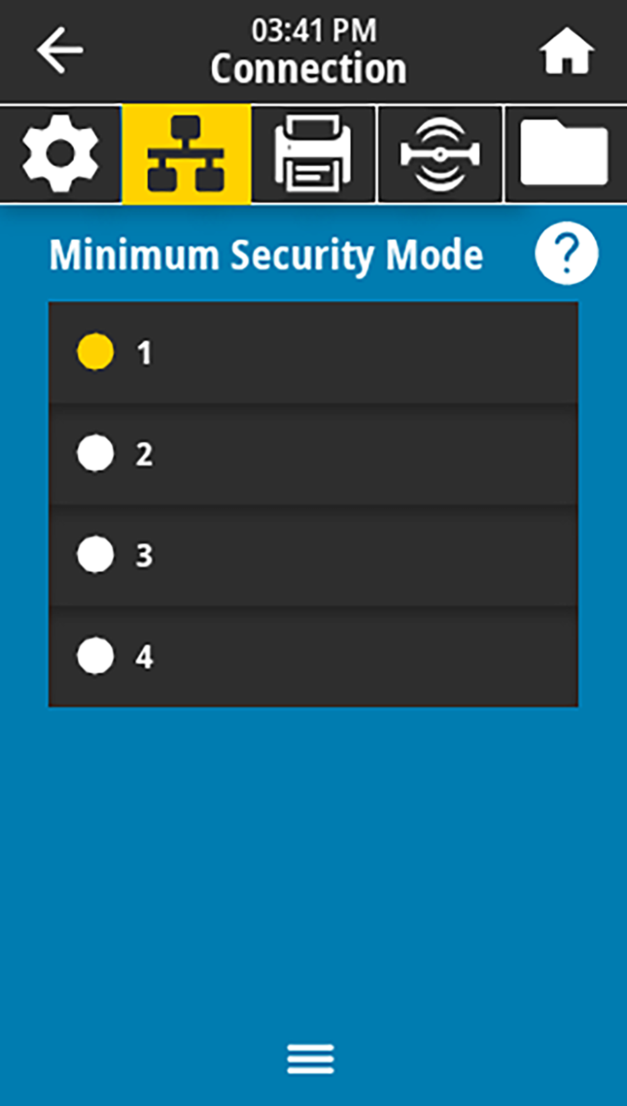 Bluetooth Minimum Security Mode