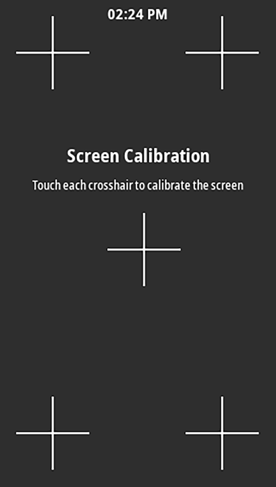 Screen Calibration