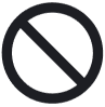 no risk-no feature indicator icon