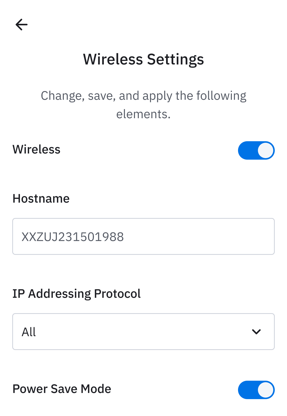 wireless settings 1