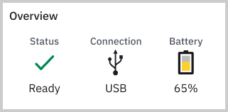 Printer Overview on Printer Dashboard