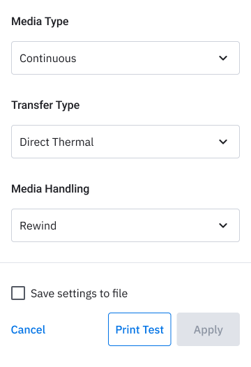 media settings 2
