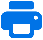 printer template icon