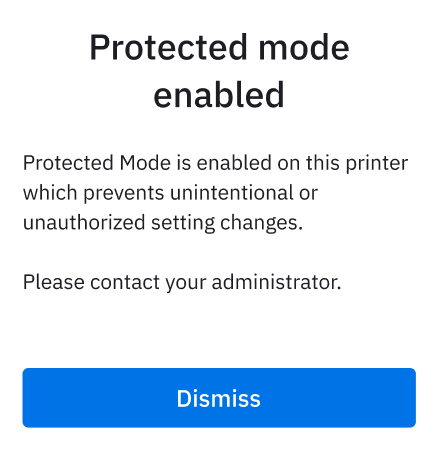 protected mode enabled