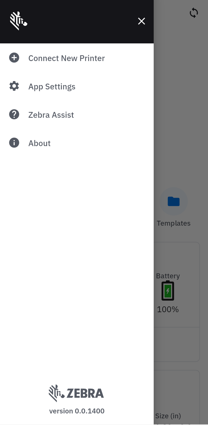 side-drawer menu