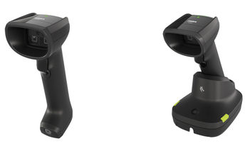 Front and side view of the DS8288 and DS8288 scanners