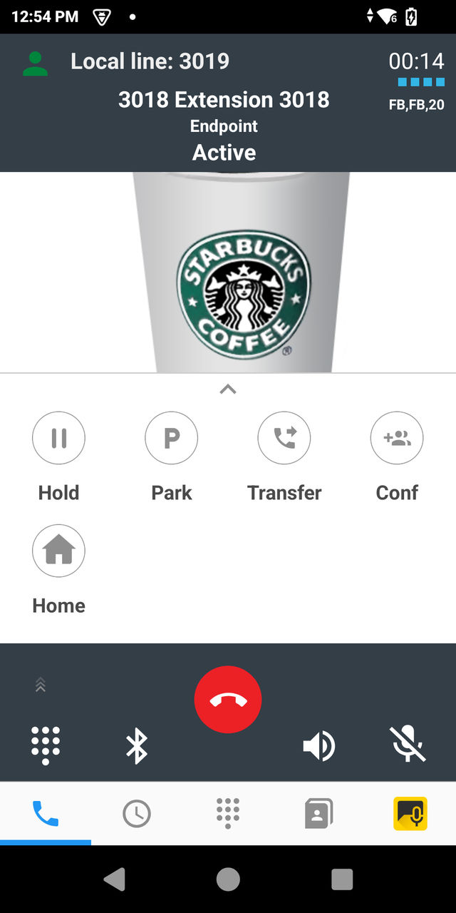Dialpad Activated