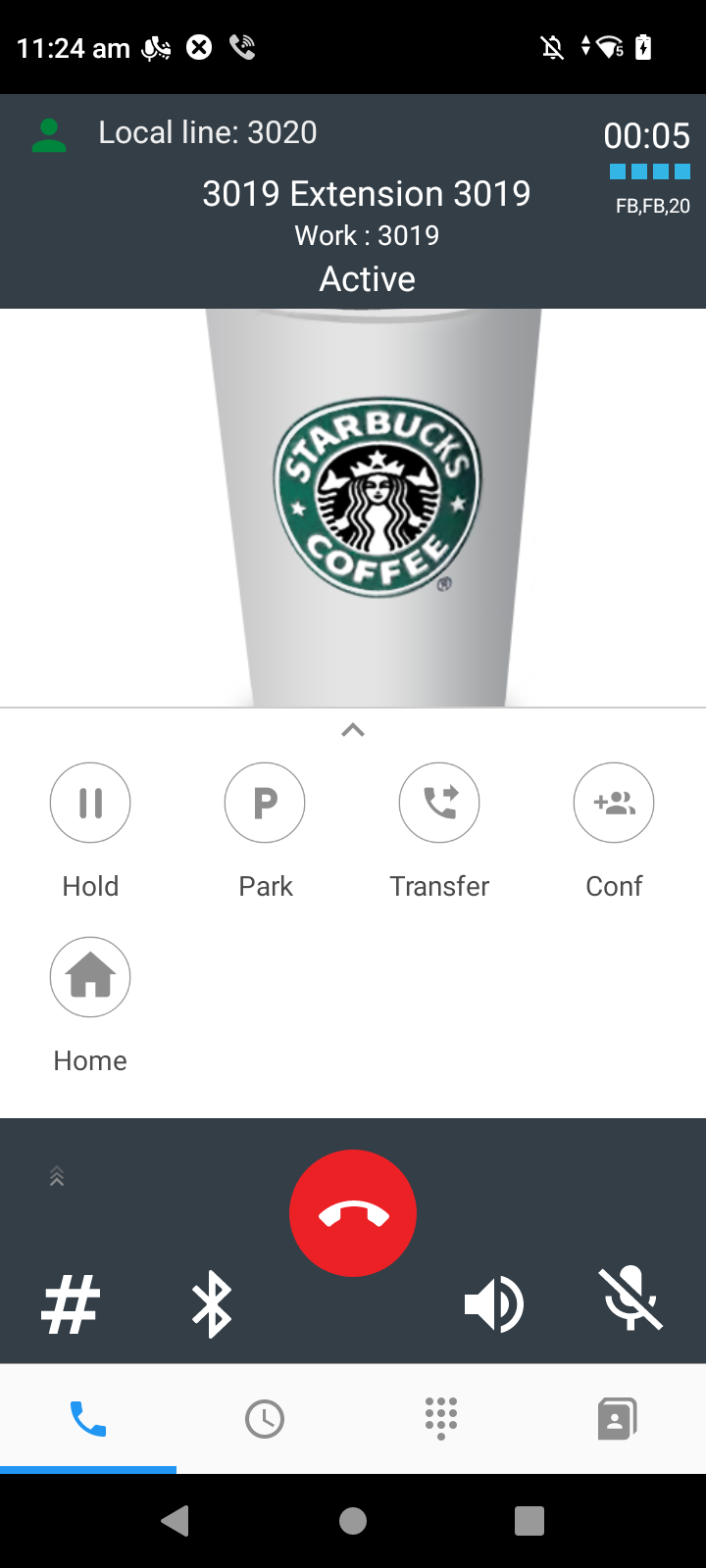 Hash Icon Activated