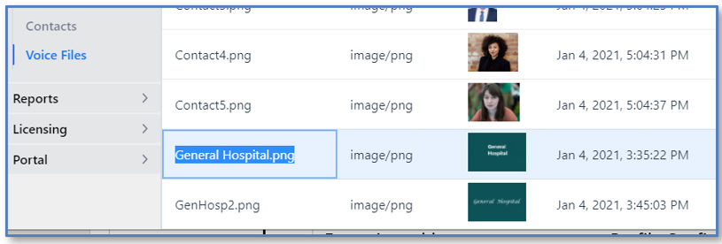 Background Image in File Store