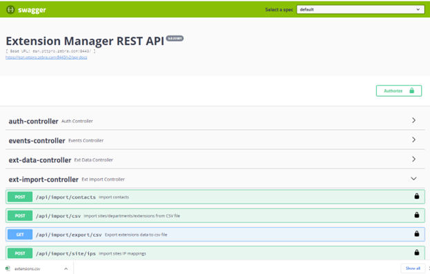 Rest API
