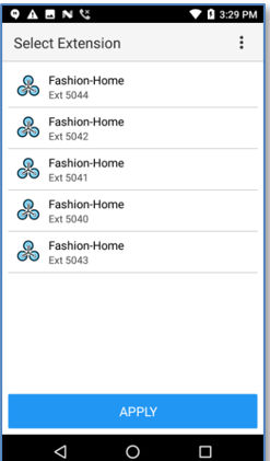 Fashion Home Extension Selection