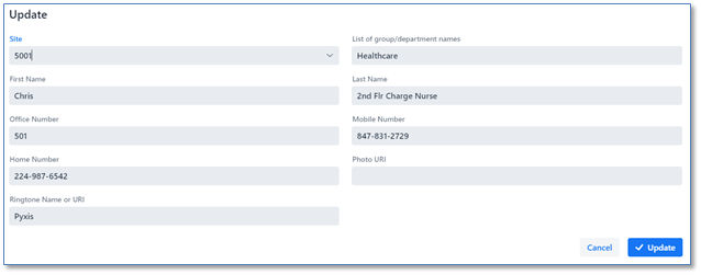 Create Contacts