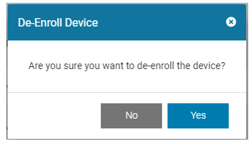 Delete Confirmation Dialog Box