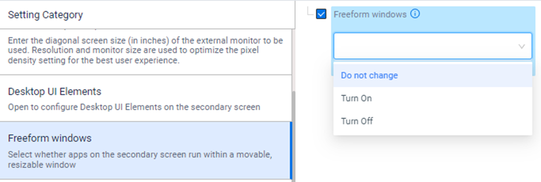 zebra dna cloud enable or disable freeform windows