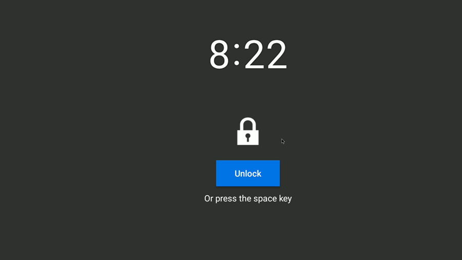 lockout screen workstation connect