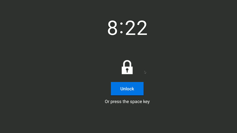 lockout screen workstation connect