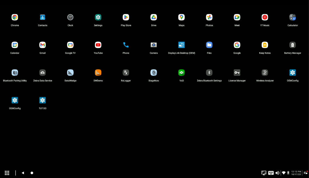 view all applications