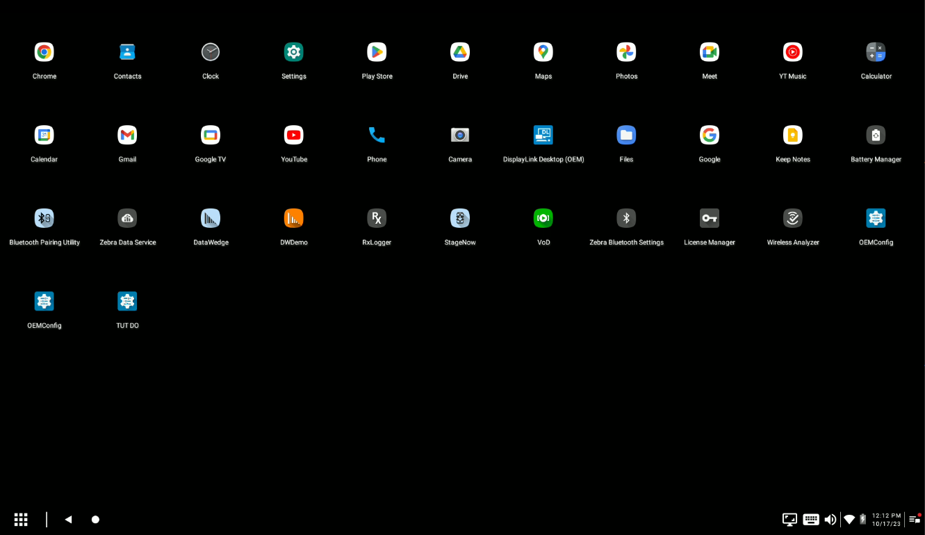 view all applications