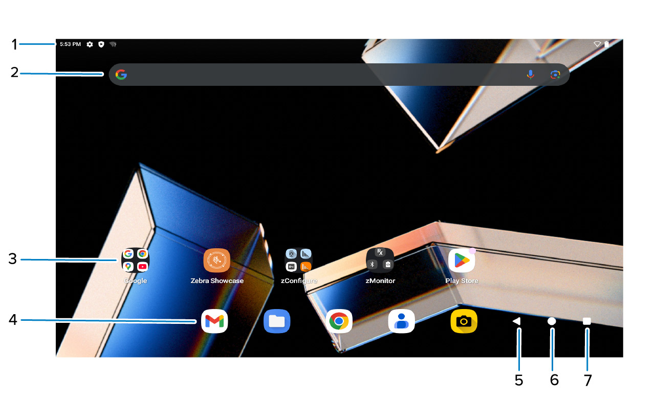 A13 Home Screen