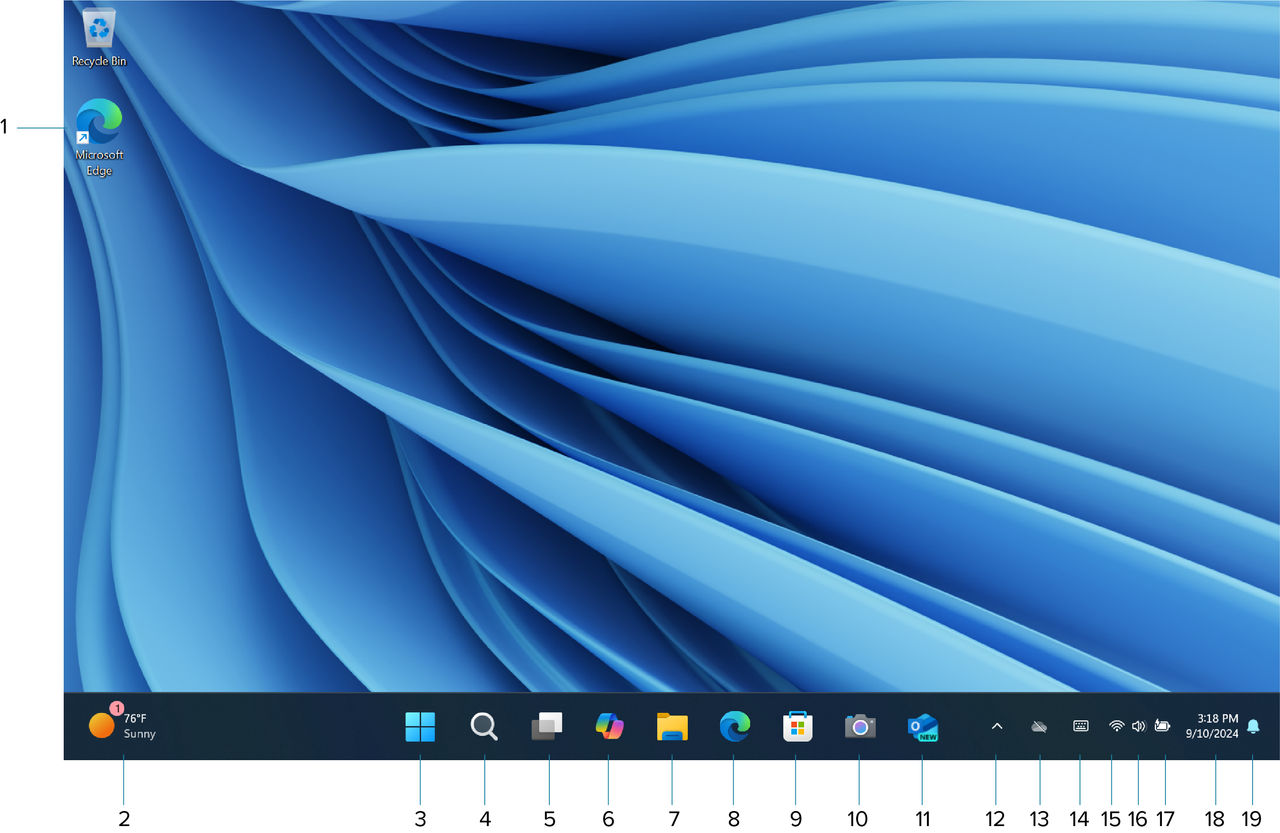 desktop screen