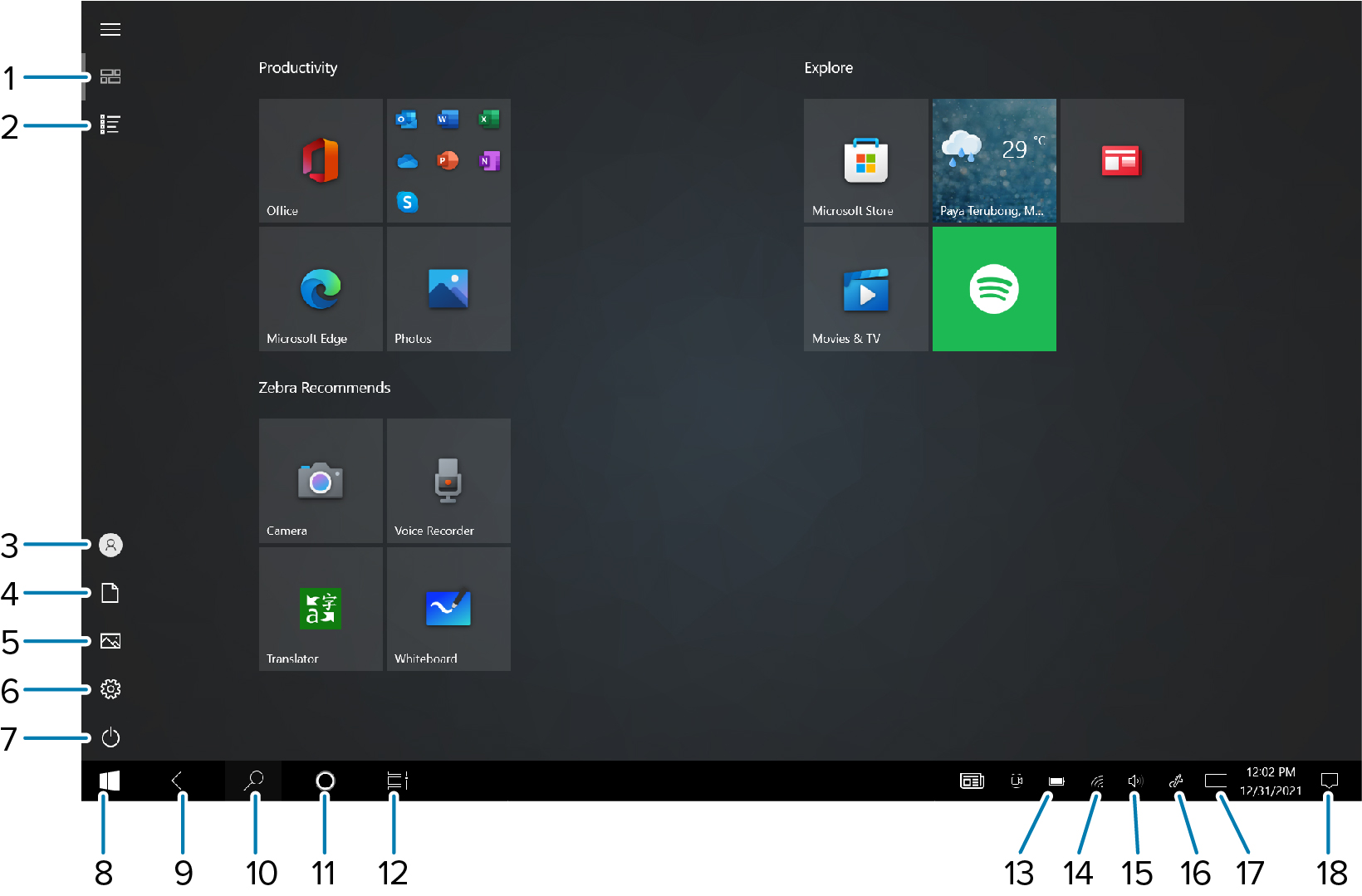 Start Screen in Desktop Mode