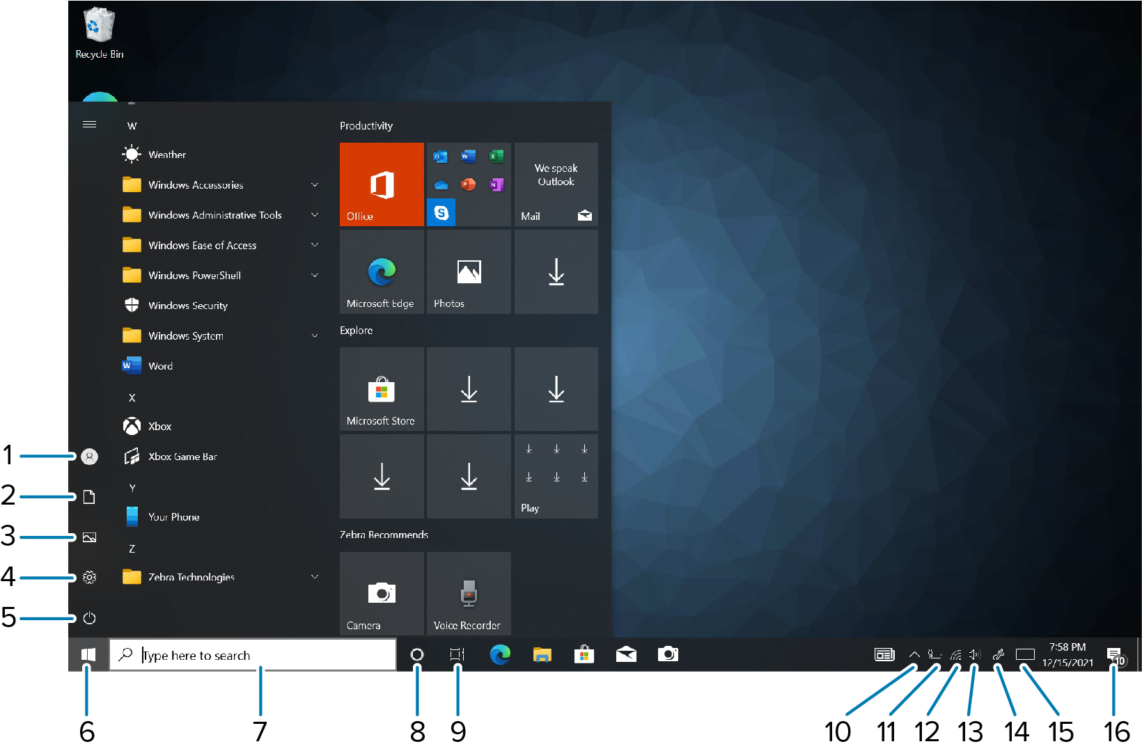 Start Screen in Desktop Mode