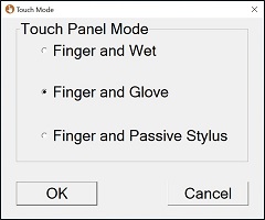 Windows 10 Touch Panel Mode 